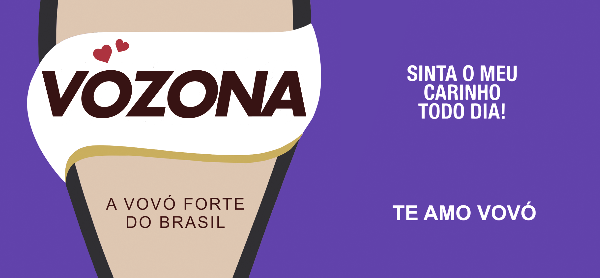 VOZONA - A VOVÓ FORTE DO BRASIL - ARTE ESTAMPA PARA CANECA - CLUBE DAS ESTAMPAS.png