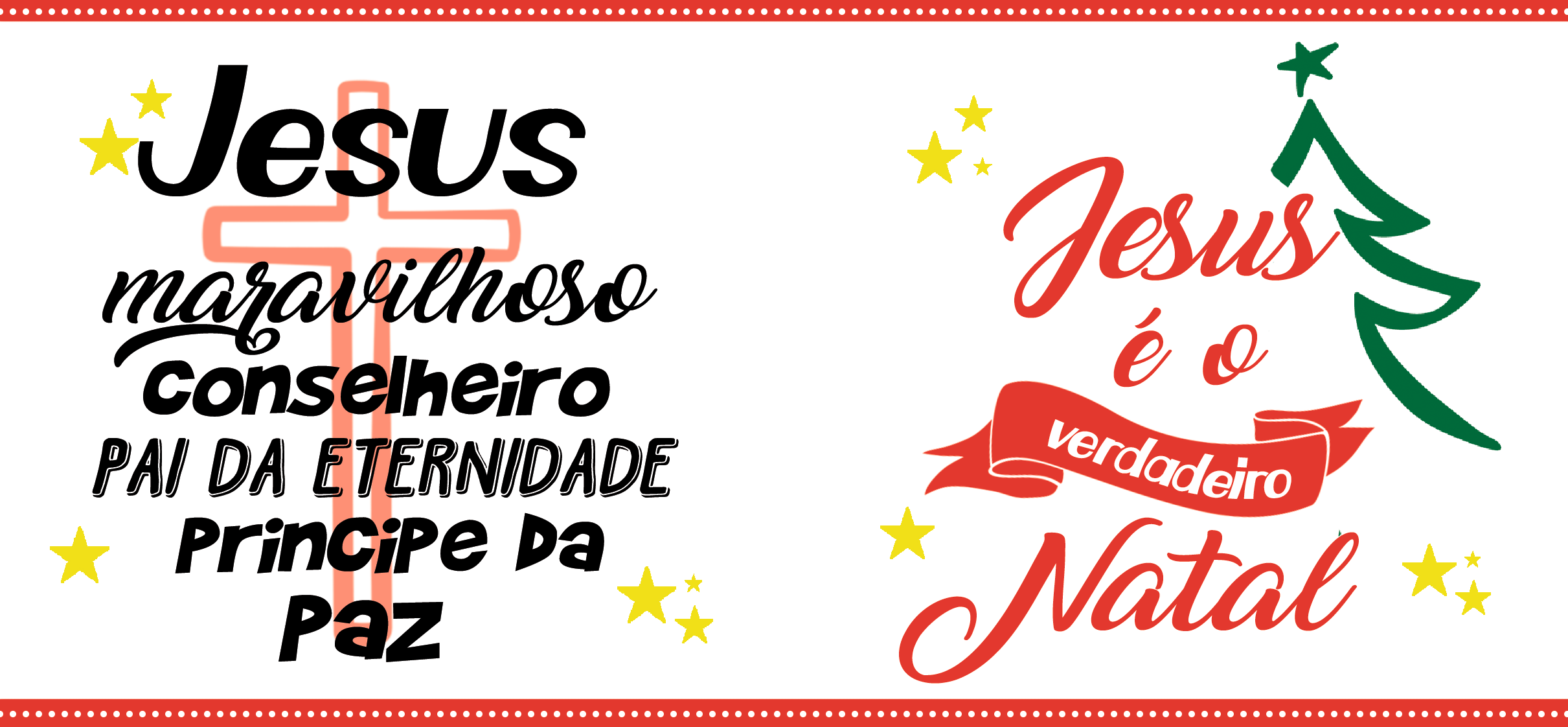 ARTE JESUS É O VERDADEIRO NATAL.. - ESTAMPA PARA CANECA - CLUBE DAS ESTAMPAS.png